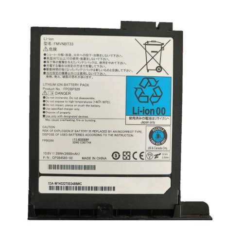 Original 2600mAh 28Wh Media Bay Batería Fujitsu Lifebook SH792