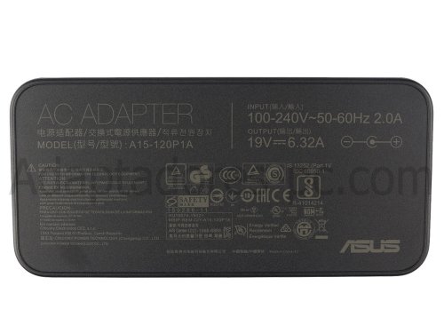 Adaptador Cargador Original Asus A15-120P1A 120W + Cable
