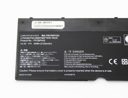 Batería Fujitsu FUJ:CP651077-XX FUJ:CP703451-XX 3150mAh 45Wh