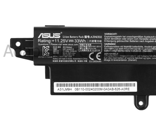 33Whr Asus VivoBook F200MA-CT063H F200MA-CT064H Original Batería