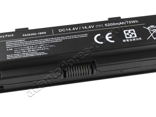 3000mAh Batería Toshiba Qosmio X70-ABT2G22 X70-A-13D X70-A-11R