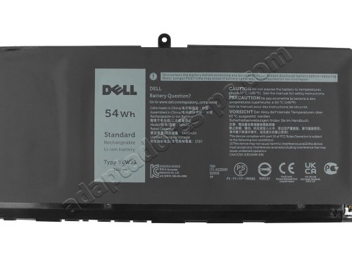 Original Batería Dell Inspiron 15 3520 P112F P112F001 P112F002 3600mAh 54Wh