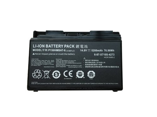 Batería Original Clevo 6-87-X510S-4D73 5200mAh 76.96Whr