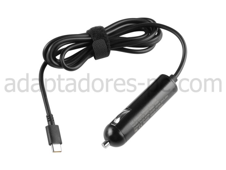 65W USB-C HP Chromebook 15-de0000nf 15-de0996nf DC Coche Cargador - Haga un click en la imagen para cerrar