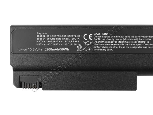 5200mAh 56Wh Batería HP 408545-721 408545-621