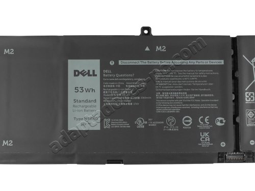 Original 3530mAh 53Wh Batería Dell Latitude 3410 P129G002