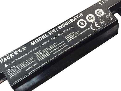 4400mAh 48.84Wh Batería Clevo W545EU W550EU W550SU