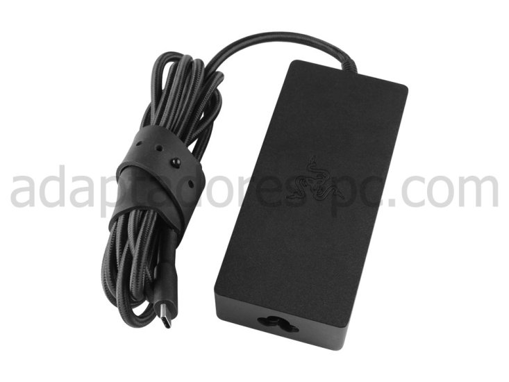 Original 100W USB-C Cargador Razer Blade Stealth 13 2020 RZ09-0327 AC Adaptador - Haga un click en la imagen para cerrar