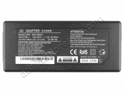 40W AC Adaptador Cargador Benq FP567 FP581 FP591 LCD Monitor