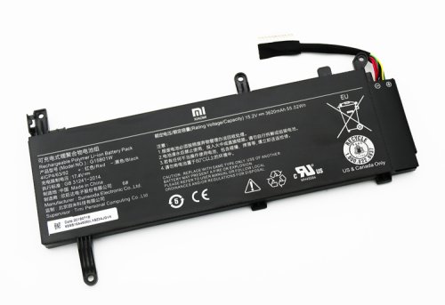 Original Batería Xiaomi Mi GTX1050Ti/1060 3620mAh 55.02Wh