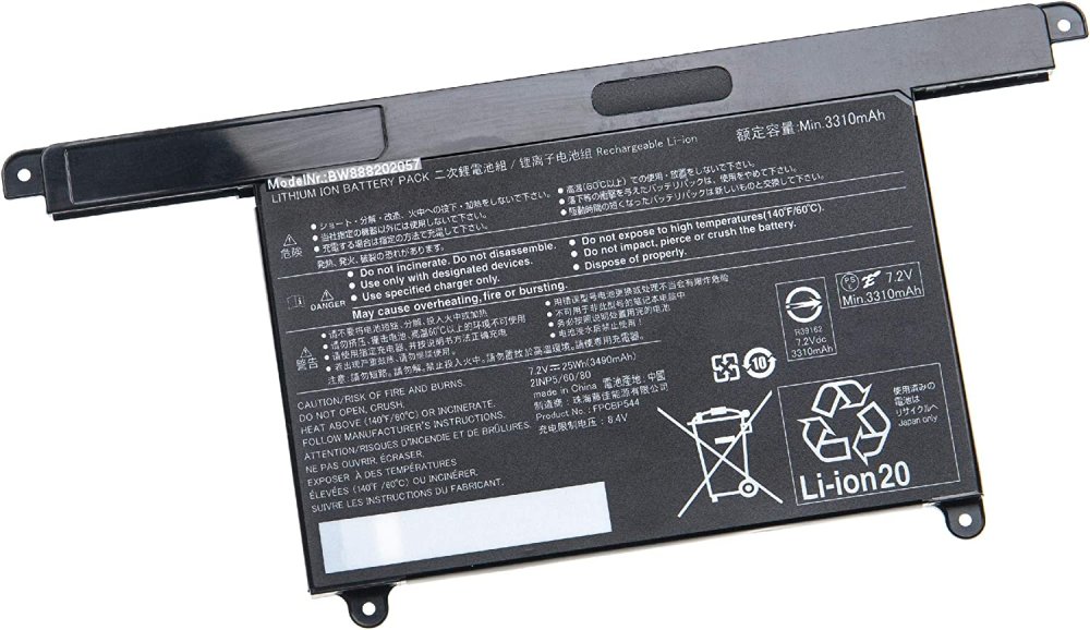 Batería Fujitsu FPB0343S FPCBP544 3490mAh 25Wh