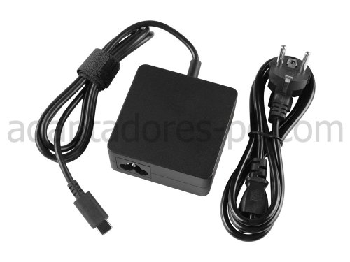 45W USB-C AC Adaptador Cargador HP Chromebook 14-db0000