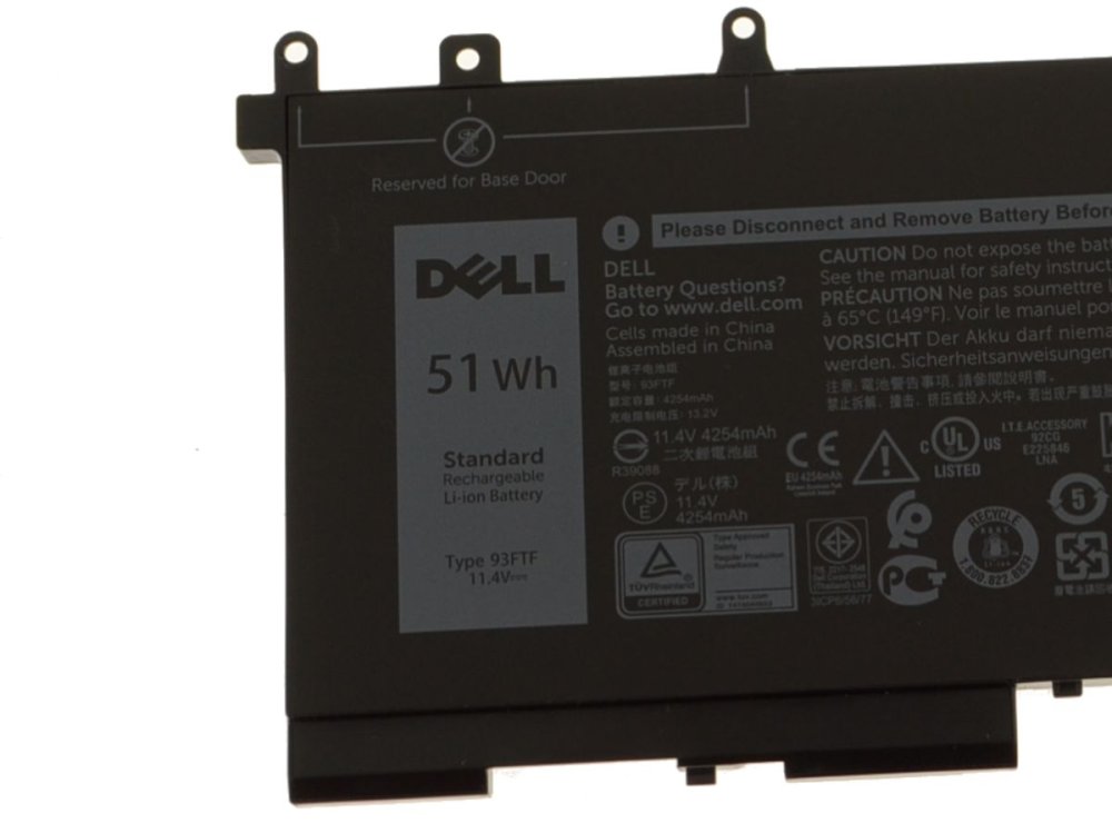 51Wh Original Batería Dell Latitude 14 5480 P72G001