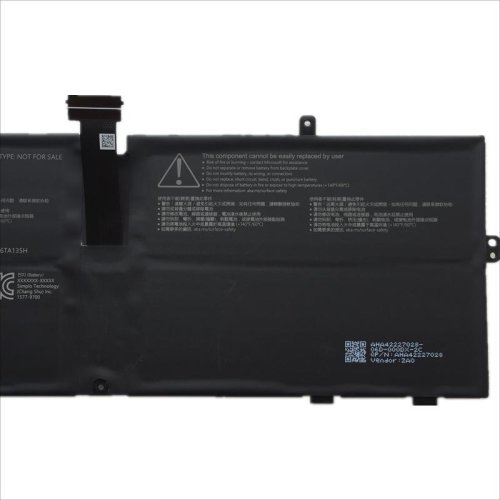 Original Batería Microsoft Surface Laptop Go 1943 5235mAh 39.7Wh