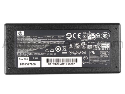 Original 65W HP Compaq Presario C700 AC Adaptador Cargador + Cable