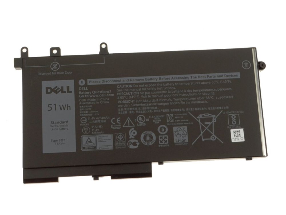 51Wh Original Batería Dell Latitude 14 5480 P72G001