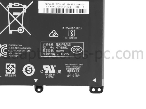 Original 41.9Wh Batería HP Pavilion 15-cc508ns 15-cc567nr