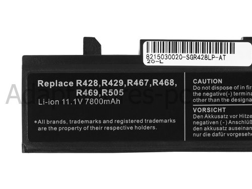 Batería Original Samsung NP-Q210IBM/DE NP-Q210IBM/FR 7800mAh