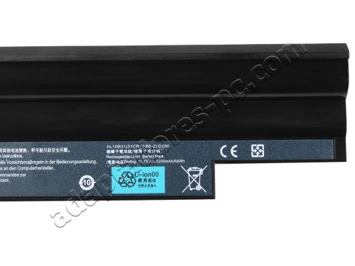 4400mAh Batería Gateway Gateway LT40LT4004u