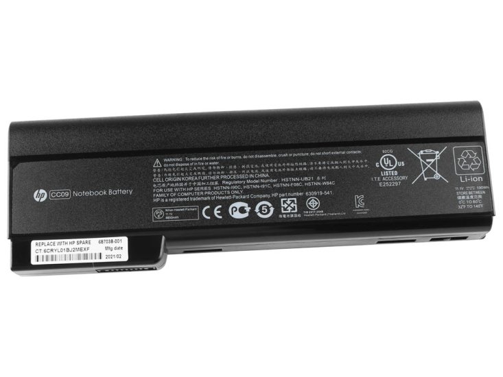 Original Batería HP ProBook 6460b (XU550AV) 8550mAh 100Wh - Haga un click en la imagen para cerrar