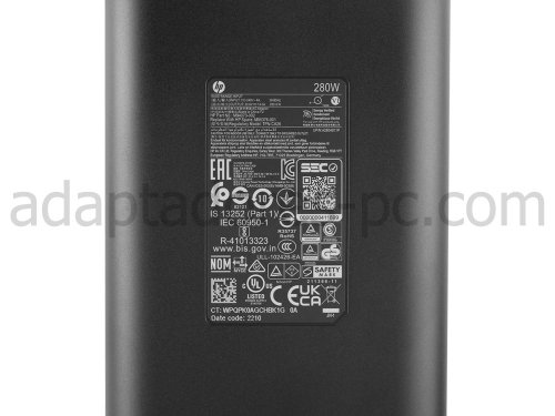 Original 280W Cargador HP OMEN Gaming 16-xd0000 AC Adaptador + Cable