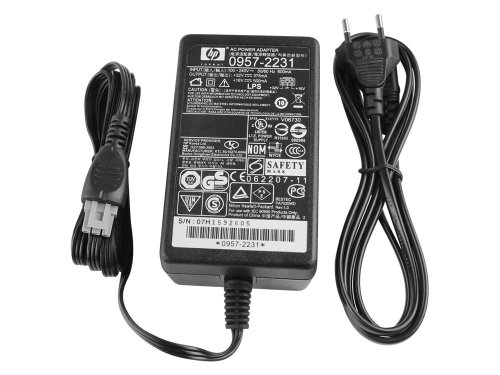Original 12W AC Adaptador Cargador HP DeskJet F4180 All-in-One Printer