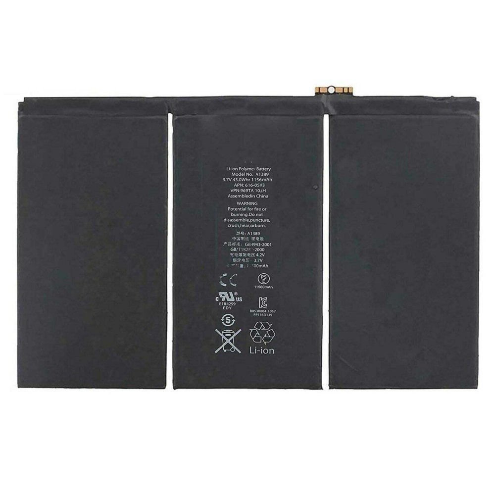 Batería Apple 969BA201H 969TA103H 1156mAh 43Wh