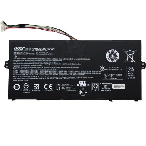 Original Batería Acer AP16L8J KT0020G010 4865mAh 36.5Wh