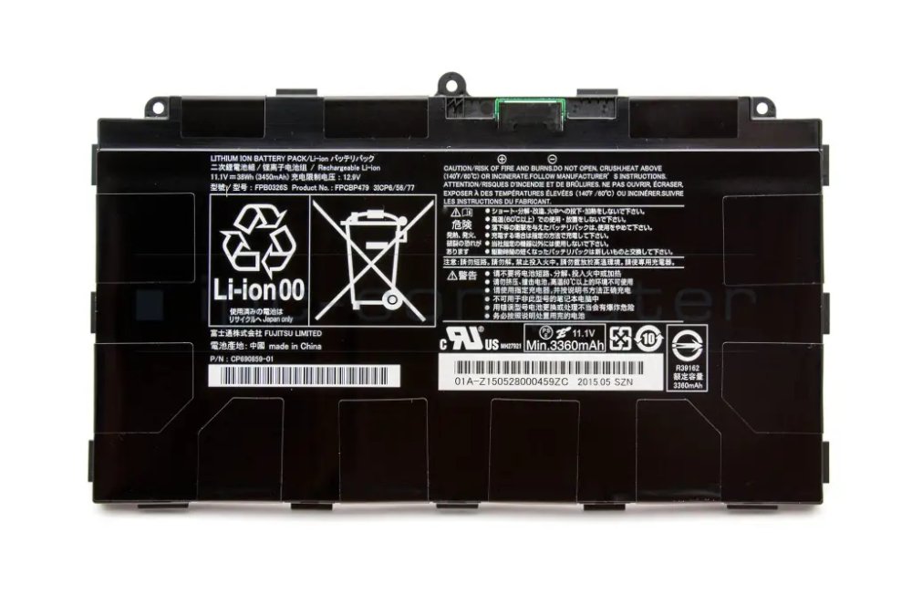 Batería Fujitsu Stylistic Q738 3450mAh 38Wh