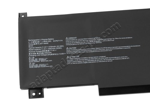 Batería MSI 9S7-16V611-008 4700mAh 53.5Wh