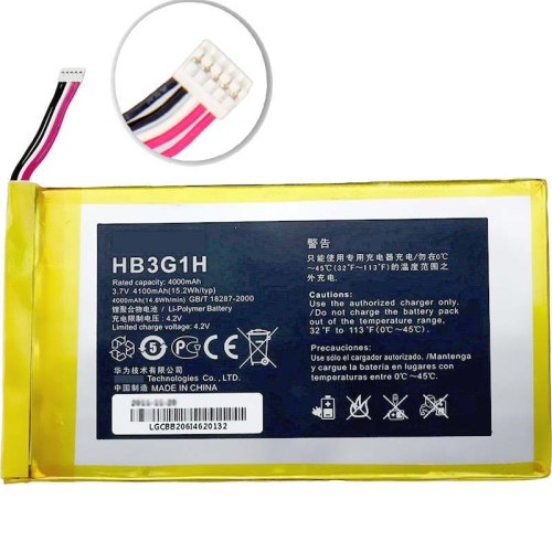 Original Batería Huawei HB3G1 HB3G1H 4100mAh 15.2Wh