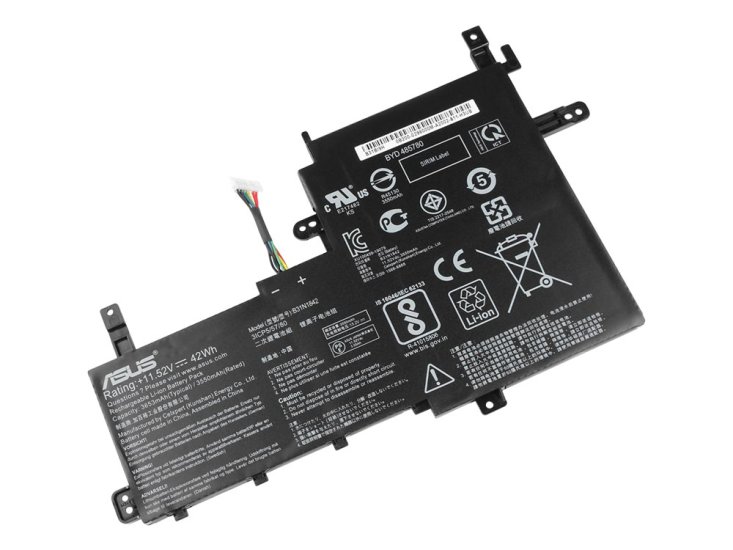 Original Batería Asus 0B200-03440000 B31N1842 3645mAh 42Wh - Haga un click en la imagen para cerrar