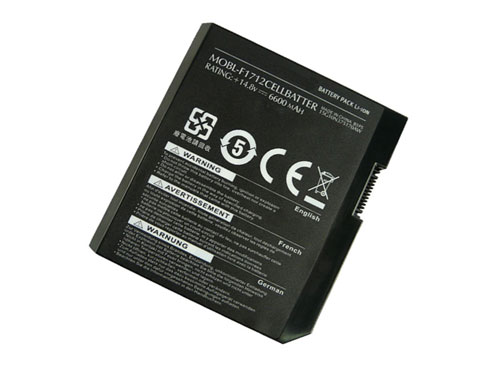6600mAh 12Célula Dell Alienware M17x M17x R3 Original Batería