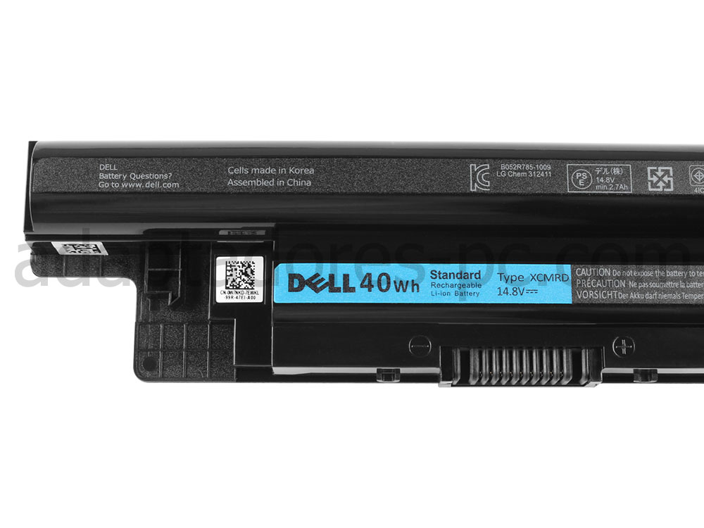 40Whr 4Célula Dell Inspiron 17 5000 P26E Original Batería
