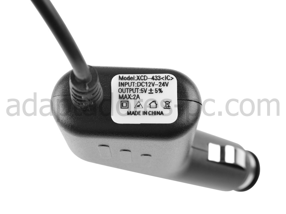 10W Adaptador Coche Cargador Acer Aspire SW3-013-10H3 SW3-013-15PR