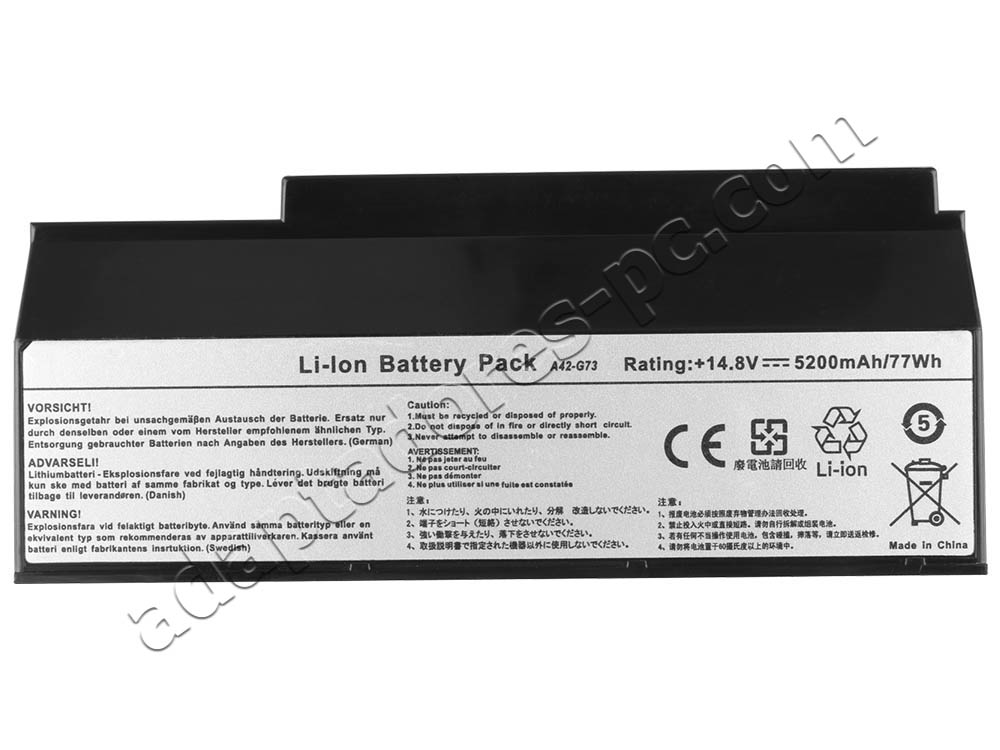 Batería Asus ROG G53SW-IX091V 5200mAh