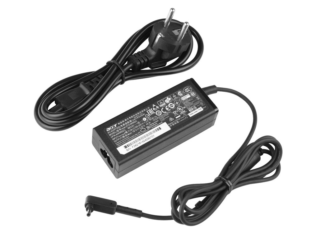 Original 45W Acer Aspire One Cloudbook 14 AO1-431 Adaptador Cargador