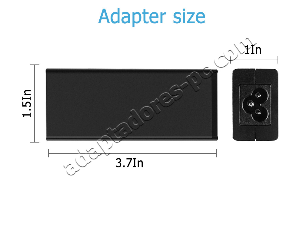 Original 45W Acer Aspire One Cloudbook 14 AO1-431 Adaptador Cargador
