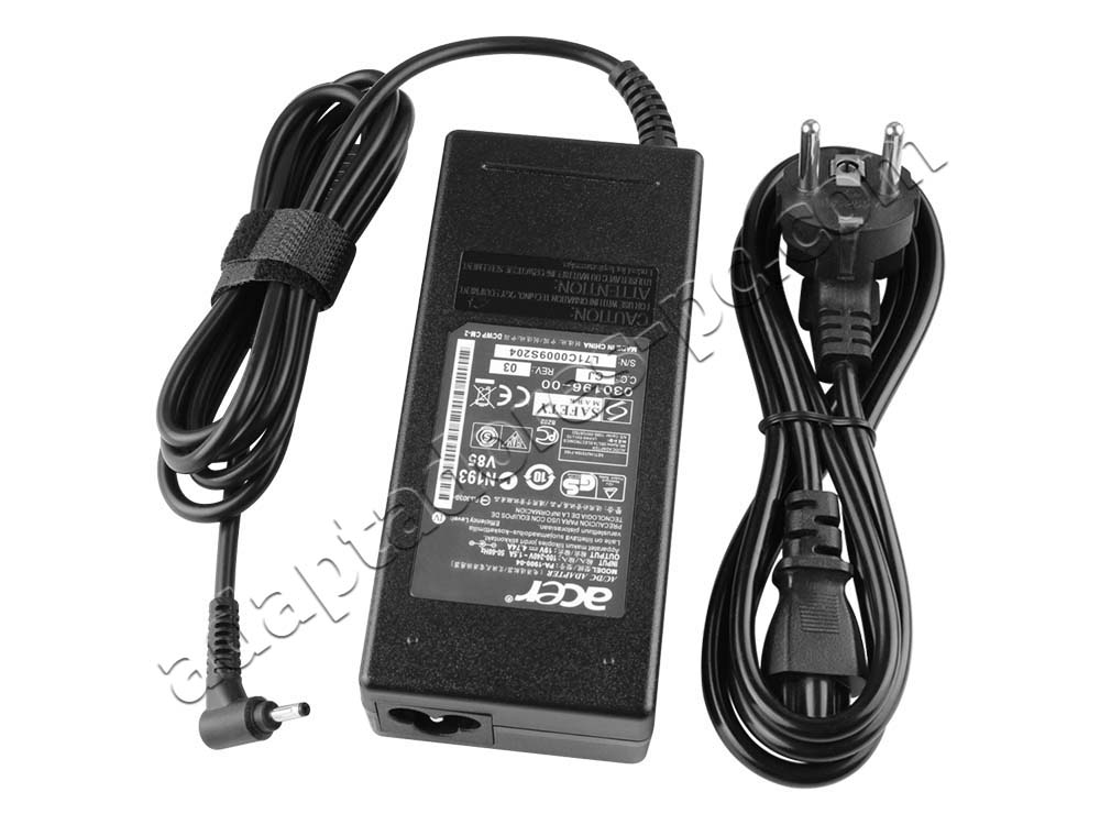 Original 90W Cargador Acer KP0900H004 AC Adaptador + Cable