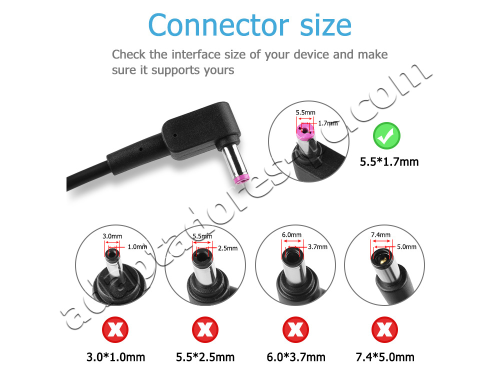 135W AC Adaptador Cargador Acer Aspire VN7-592G-73WM + Cable