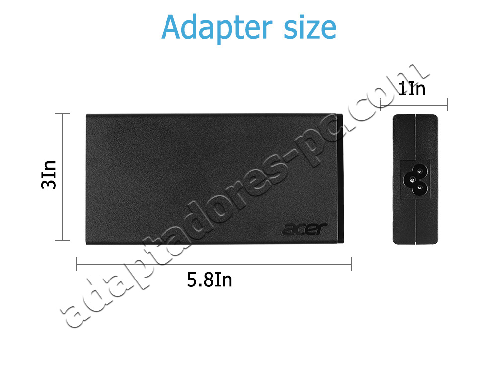 135W AC Adaptador Cargador Acer Aspire VN7-592G-73WM + Cable