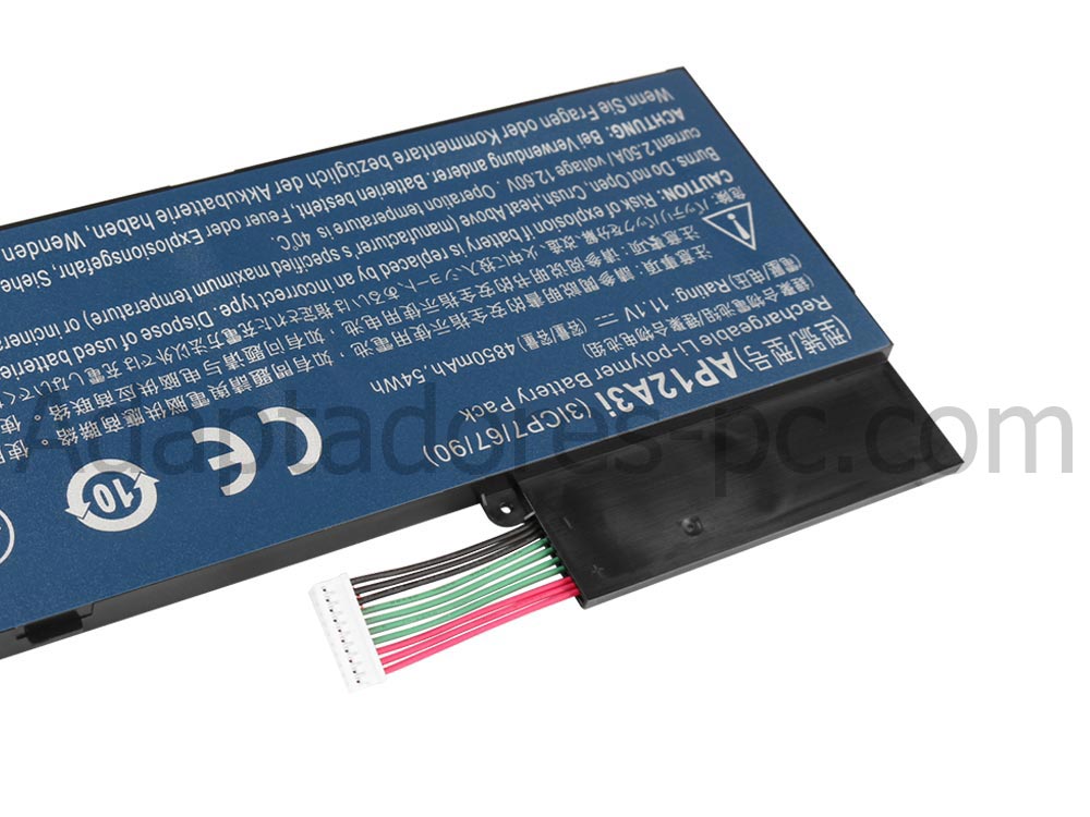 4850mAh Acer Aspire M3-581TG-72634G25Mnkk Original Batería
