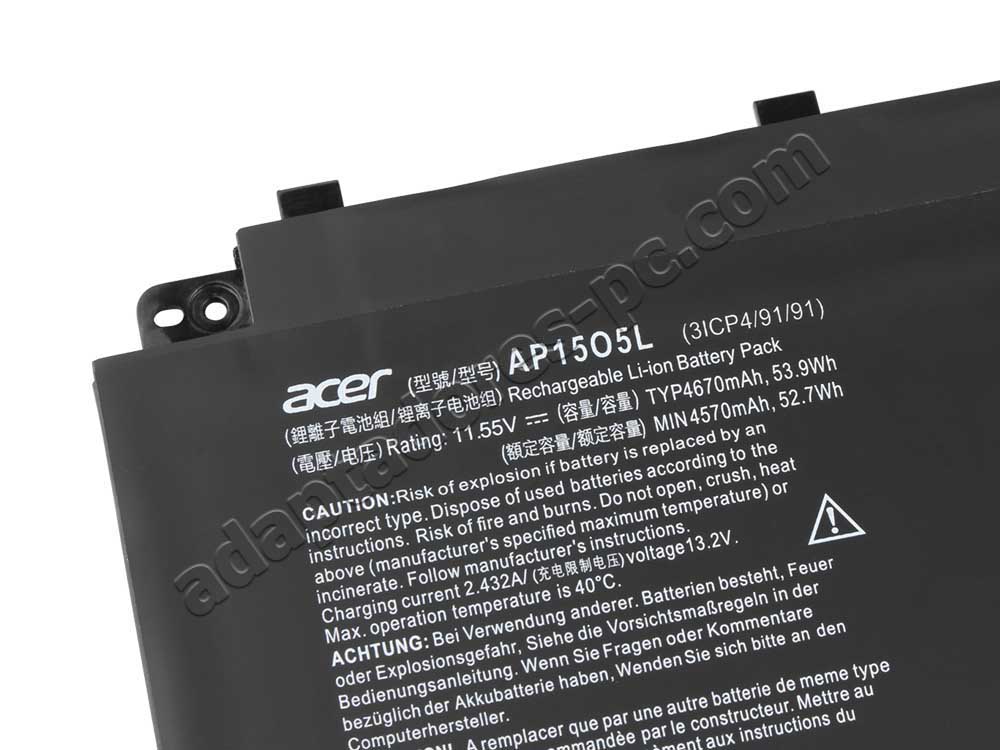 Batería Acer Swift Edge SFA16-41-R4XC 4670mAh 53.9Wh