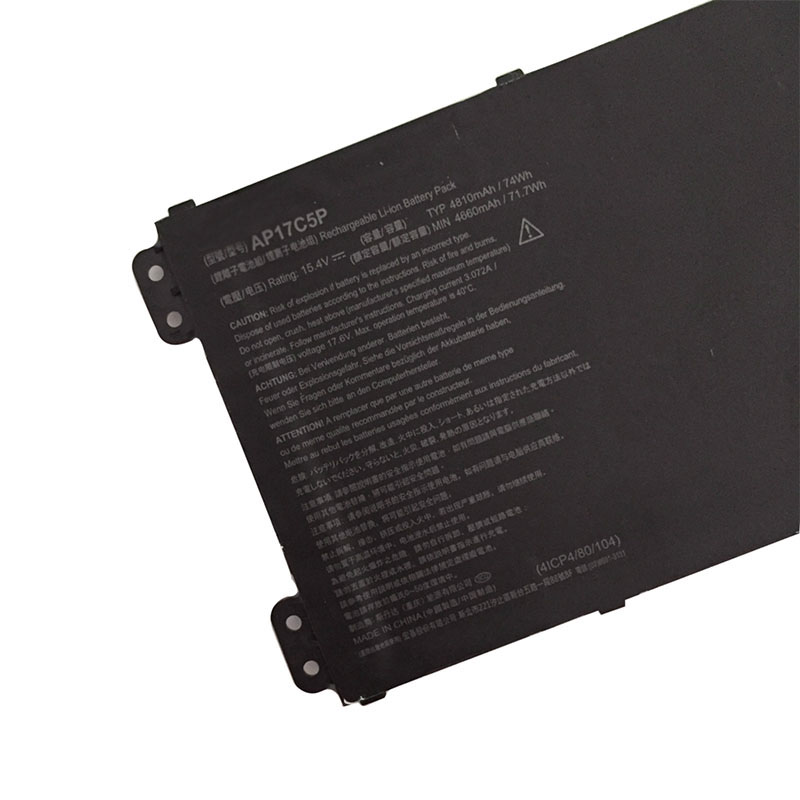 4810mAh 74Wh Batería Acer AP17C5P KT00405007