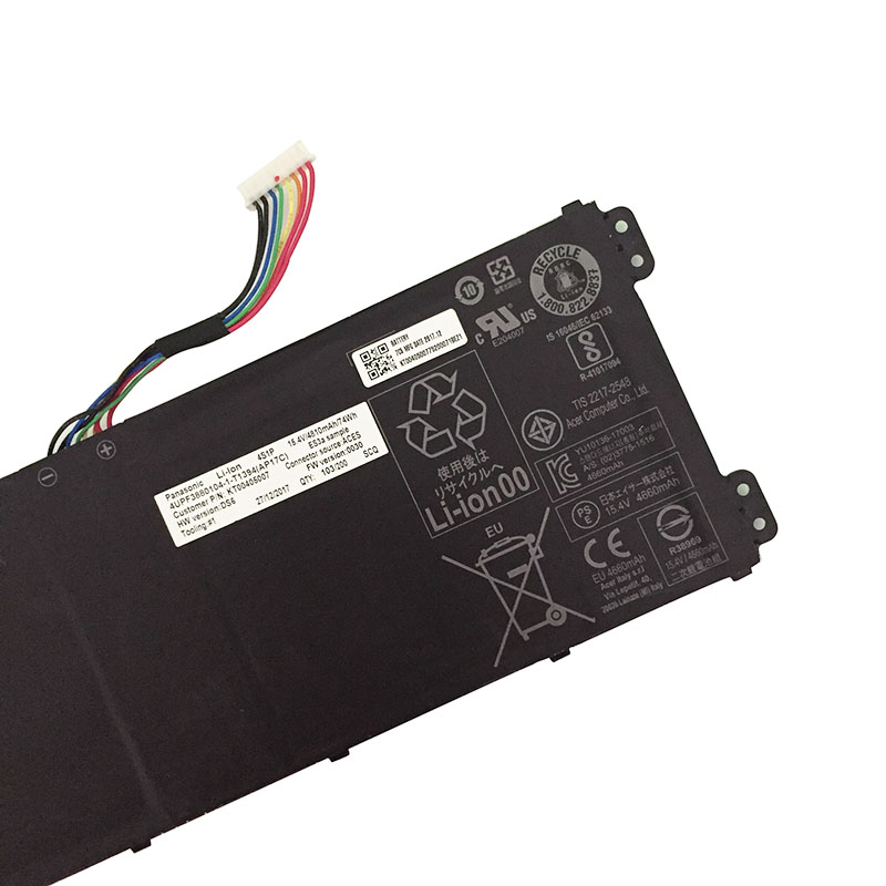 4810mAh 74Wh Batería Acer AP17C5P KT00405007