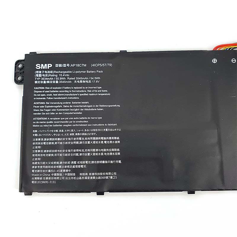 Batería Acer Swift 5 SF514-54T 3634mAh/3435mAh