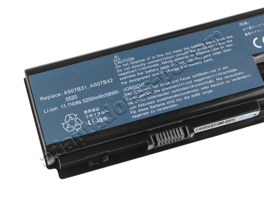 4400mAh 48Wh Batería Acer TravelMate 7000