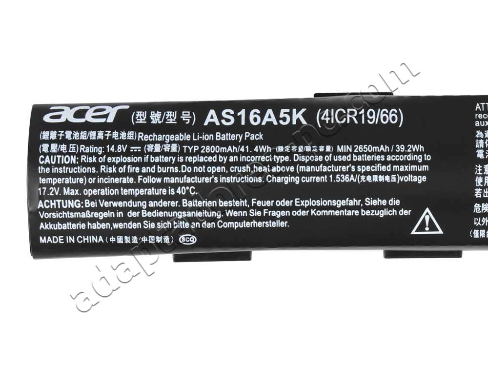 Original 2800mAh 41.4Wh Batería Acer Aspire E5-774G E5-774G-37ZB