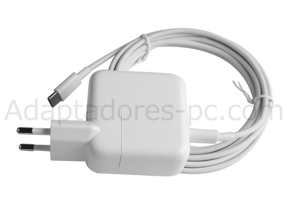 30W USB-C AC Adaptador Cargador Apple MacBook MJY42B/A