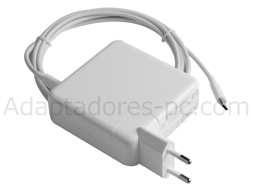 87W USB-C Adaptador Cargador para Apple MacBook Pro 15 MPTT2LL/A